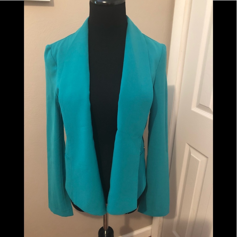 Blue Rain Blazer Blue/Green
